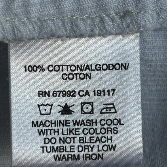 So Blue Sigrid Olsen Light Blue Pinwale Corduroy Trucker Jacket Size Small - Picture 4 of 9